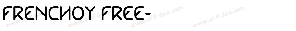 Frenchoy FREE字体转换